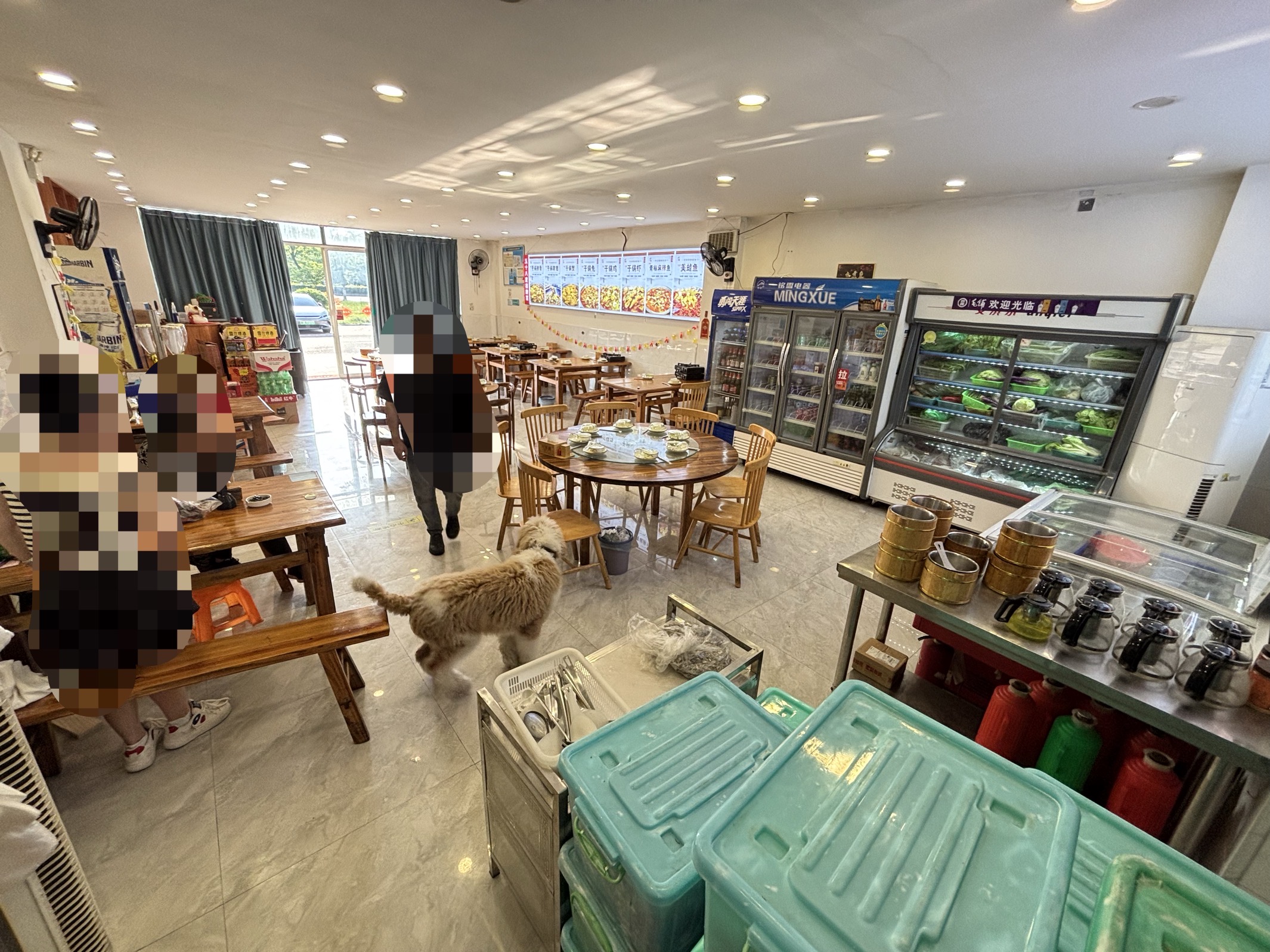 好运转（海宁餐饮店）海宁市双龙路慕容城260平餐饮店带技术转让