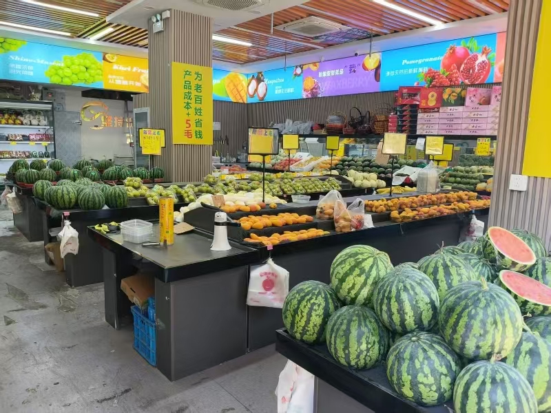 好运转（宏顺水果）嘉兴市南湖区万达广场商业一条街水果店转让可以空转