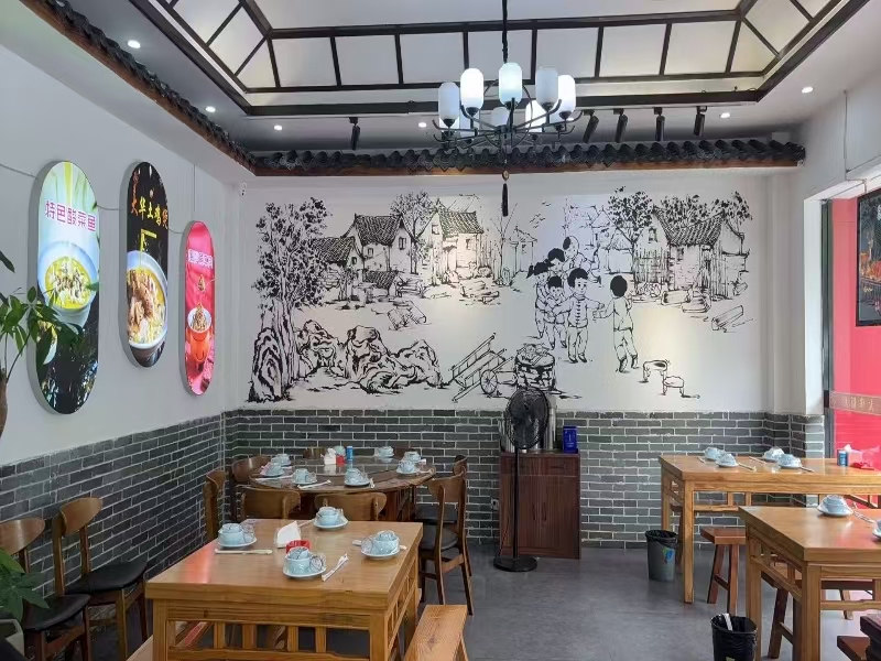 好运转 （饭店转让）嘉兴市南湖区文桥路餐饮一条街饭店转让