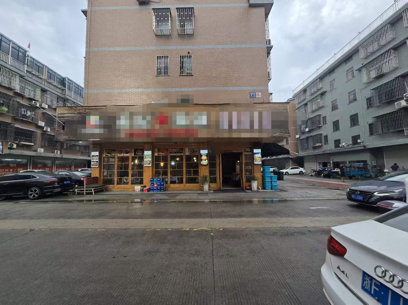 好运转（560）濮院10万人外来人口小区饭店转让