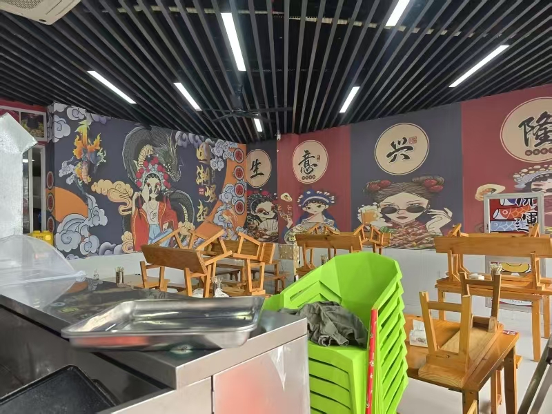 好运转（563）平湖新埭十字路口拐角烧烤店转让