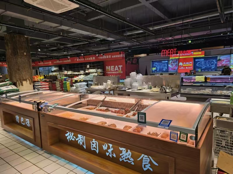 好运转（568）海宁大型超市内熟食烤鸭店转让