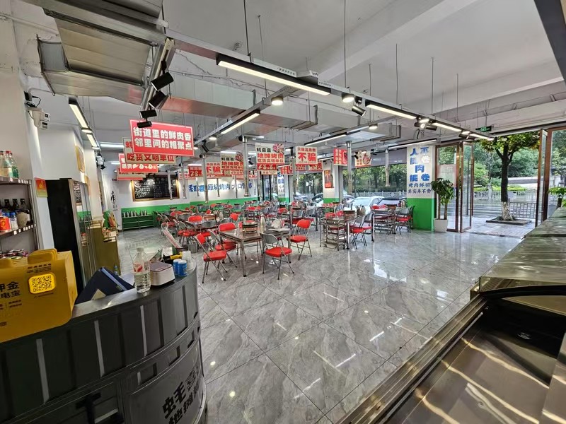 好运转（蚝喜喜地摊烤肉）商业娱乐综合体200㎡5间纯一层餐饮店转让