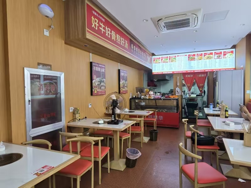 好运转（579）许村创业园门口牛肉汤店转让