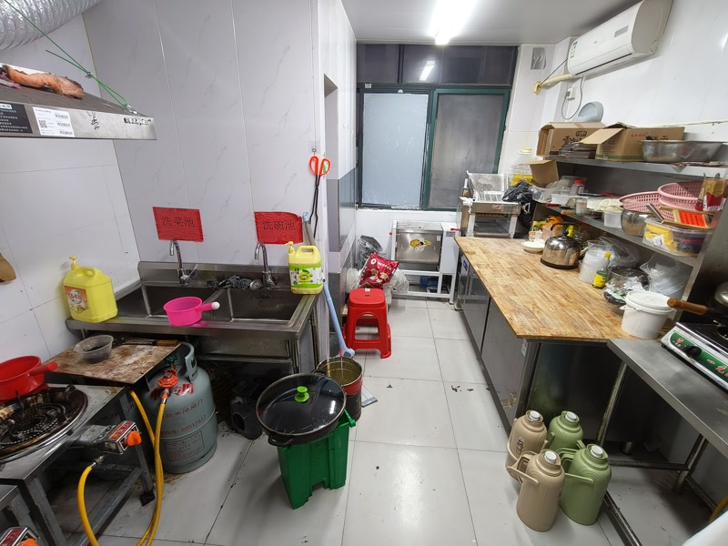 好运转（文语生煎）桐乡市濮院永安路春天家园小区门口早餐店转让