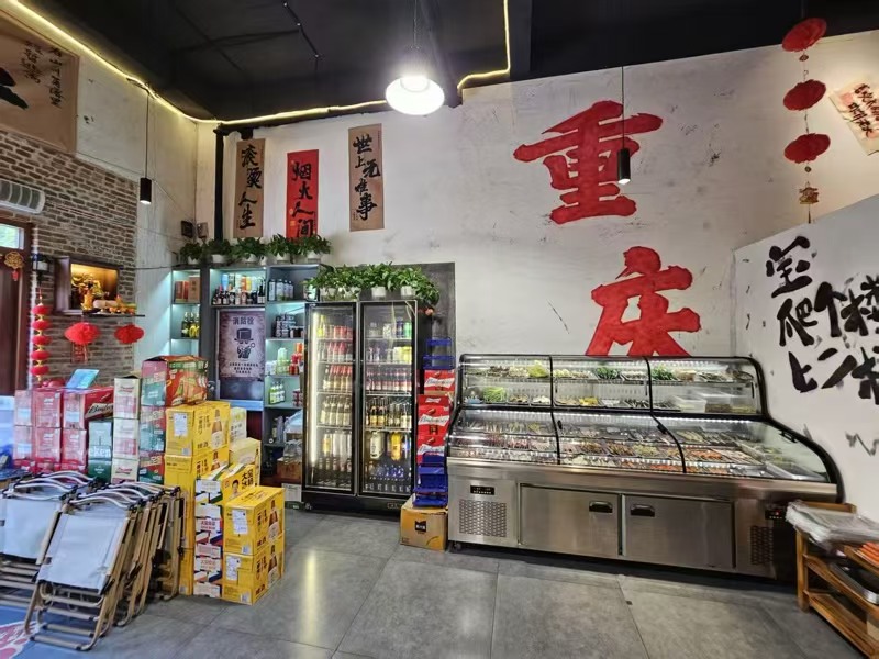好运转（集味烧烤）双小区门口精装110㎡烧烤店转让、可外摆