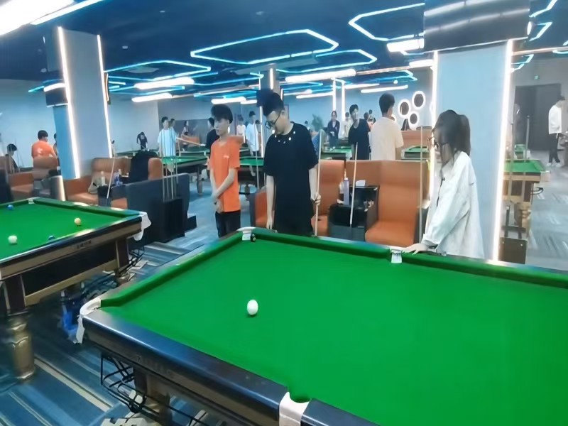 好运转（金帝台球）精装1200㎡台球厅转让、月营收20w+