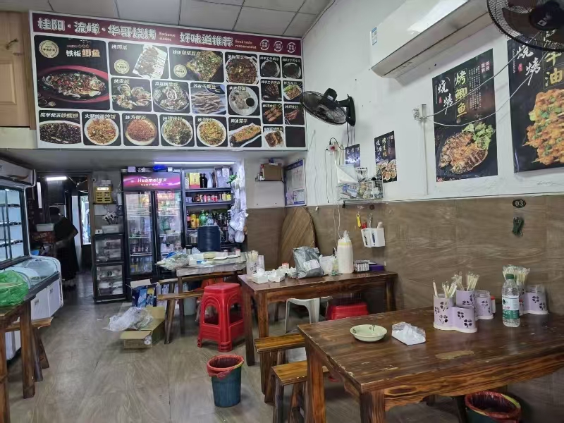 好运转（633）濮院万人小区十字路口烧烤店转让