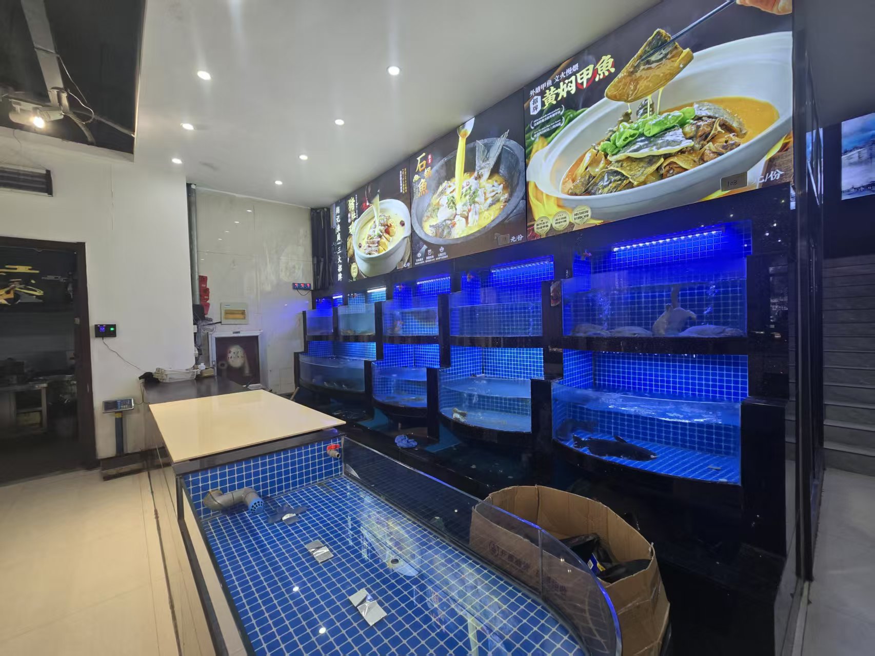好运转（638）海宁许村10多个工业区旁饭店转让